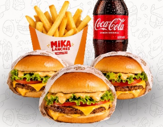 Mika triplo burguer